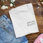 Mom Life Tişört (Kadeh Kupa Biberon Çocuk Arabası) | Anneler Günü Hediyesi