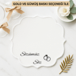 Söz Ve Nişan Için Damat Kahve Peçetesi | Sözümüz Söz - Görsel 2