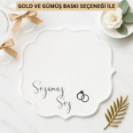 Söz Ve Nişan Için Damat Kahve Peçetesi | Sözümüz Söz