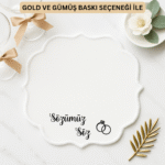 Söz Ve Nişan Için Damat Kahve Peçetesi | Sözümüz Söz - Görsel 7