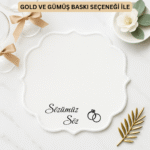 Söz Ve Nişan Için Damat Kahve Peçetesi | Sözümüz Söz - Görsel 10