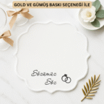 Söz Ve Nişan Için Damat Kahve Peçetesi | Sözümüz Söz - Görsel 11