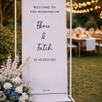 KARŞILAMA PANOSU – Ham Kumaş 200 x 70 CM